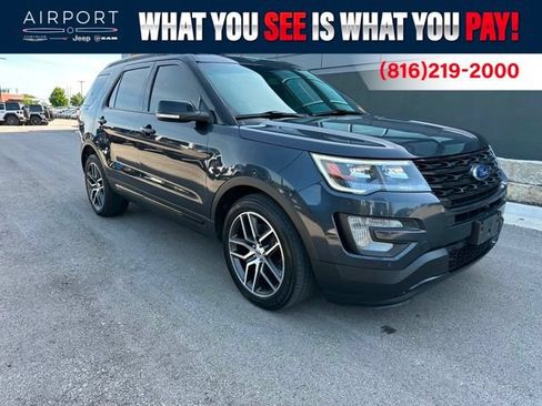 Used 2017 Ford Explorer Sport w/ Equipment Group 401A AWD/4WD image 1