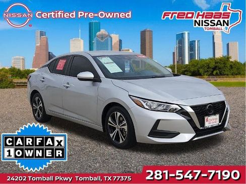 Certified 2023 Nissan Sentra SV w/ All-Weather Package image 1