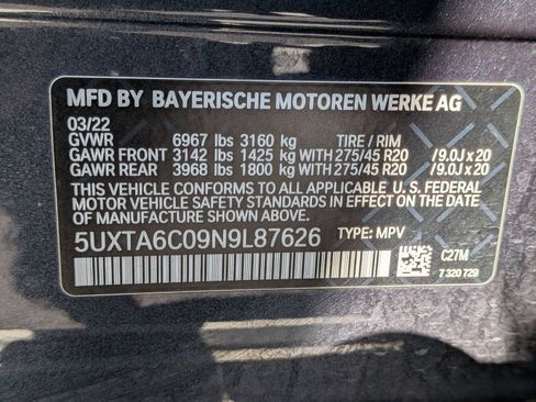 Used 2022 BMW X5 xDrive45e w/ Climate Comfort Package AWD/4WD image 44