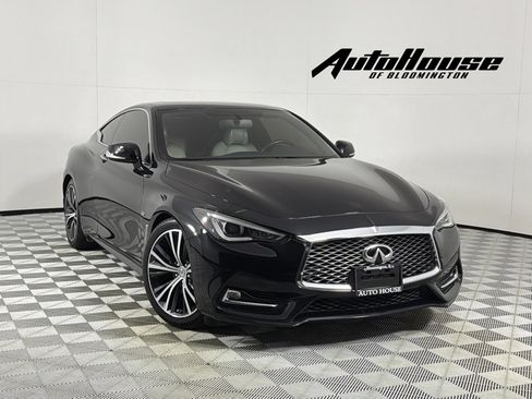 Used 2018 INFINITI Q60 3.0t Luxe w/ Sensory Package 3.0T Luxe RWD image 1