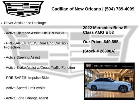 Used 2022 Mercedes-Benz E 53 AMG 4MATIC Sedan image 7