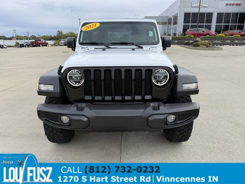 Used 2021 Jeep Wrangler Unlimited Sport image 2