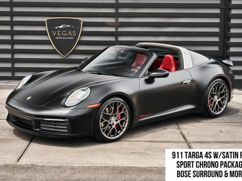 Used 2021 Porsche 911 Targa 4S AWD/4WD image 1