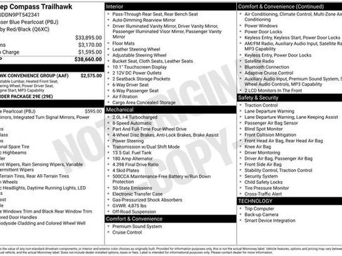 Used 2023 Jeep Compass Trailhawk w/ Trailhawk Convenience Group image 5