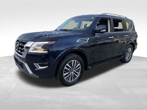 Certified 2024 Nissan Armada SL w/ Captain's Chairs Package AWD/4WD image 3