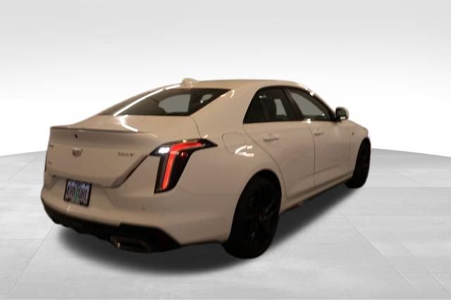 New 2025 Cadillac CT4 Sport w/ LPO, Red Accent Package AWD/4WD image 2