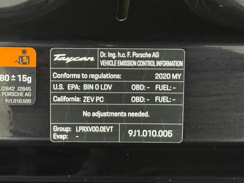 Used 2020 Porsche Taycan Turbo w/ Performance Package AWD/4WD image 42