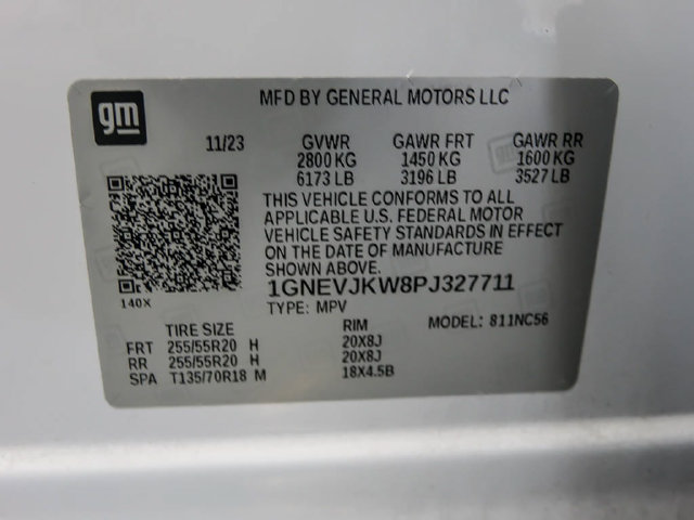 Certified 2023 Chevrolet Traverse RS w/ LPO, Floor Liner Package AWD/4WD image 41