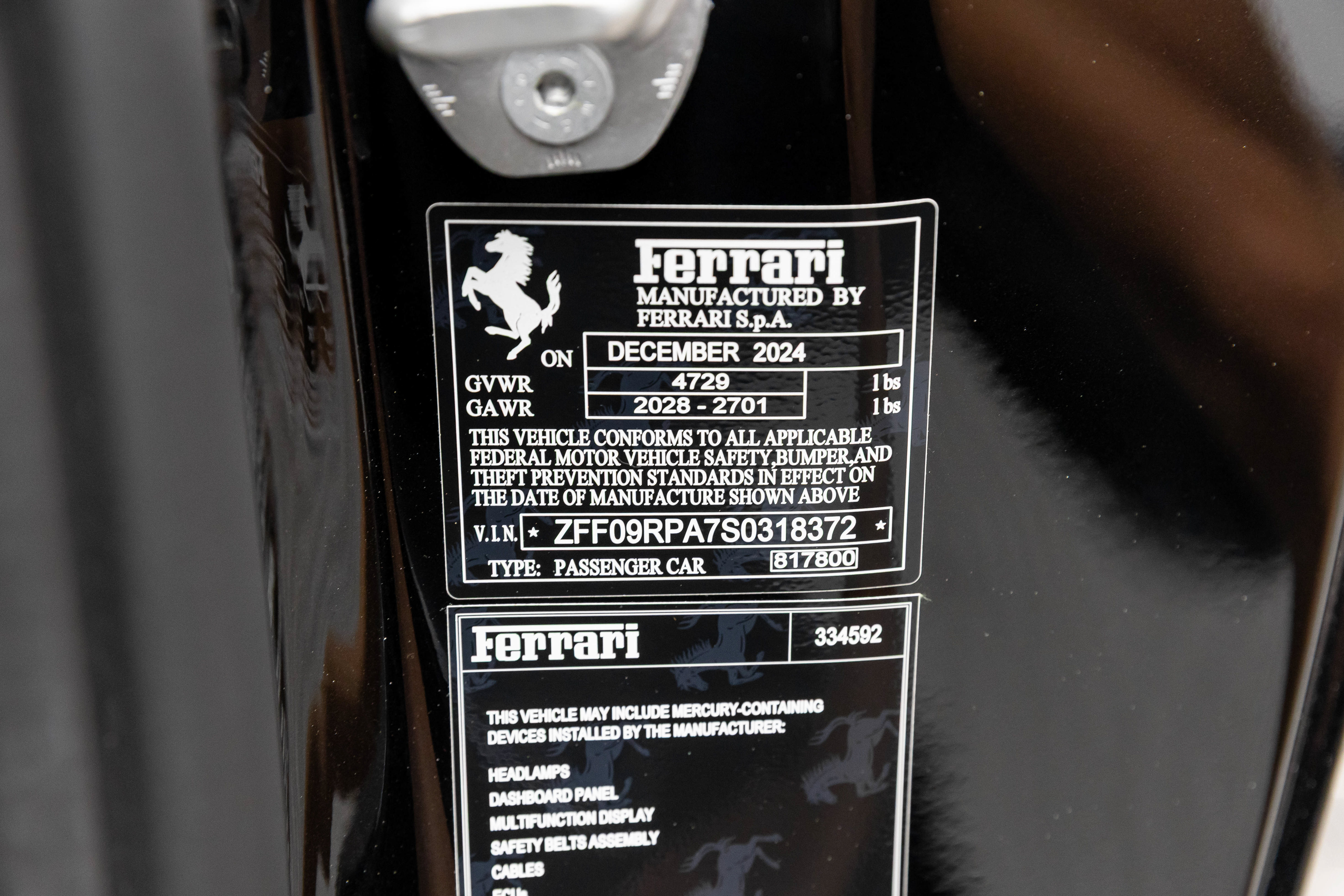 Certified 2025 Ferrari Roma Spider RWD image 49