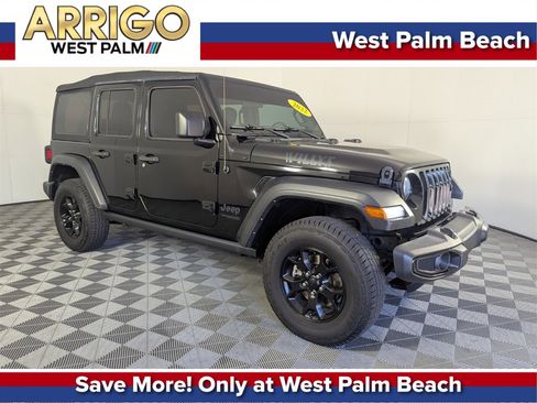 Certified 2022 Jeep Wrangler Unlimited Sport image 1