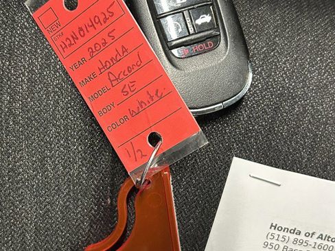 Certified 2025 Honda Accord SE image 34
