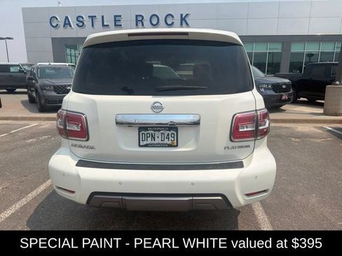 Used 2020 Nissan Armada Platinum w/ Captain's Chairs Package AWD/4WD image 4