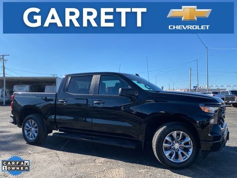 Used 2023 Chevrolet Silverado 1500 Custom w/ LPO, Dark Essentials Package image 1