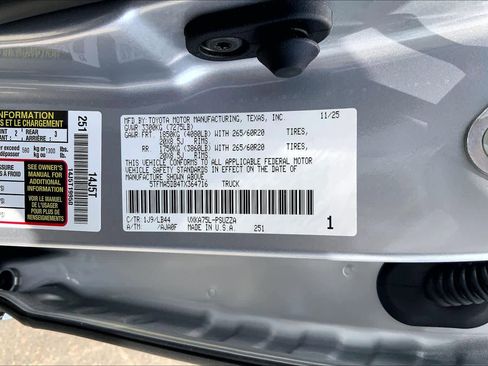 New 2026 Toyota Tundra 1794 Edition AWD/4WD image 22
