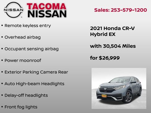 Used 2021 Honda CR-V EX image 12