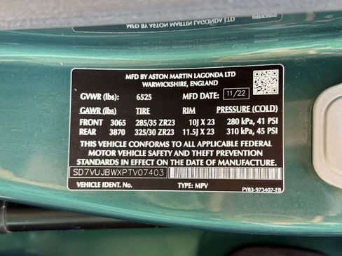 Used 2023 Aston Martin DBX 707 image 55