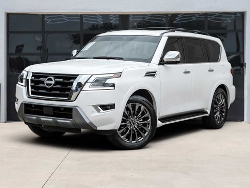 Used 2024 Nissan Armada Platinum w/ Cargo Package RWD image 1