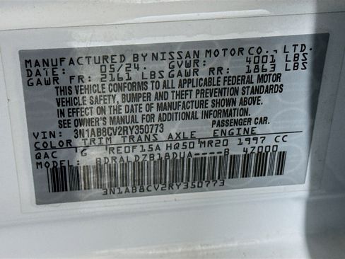 Used 2024 Nissan Sentra SV image 12