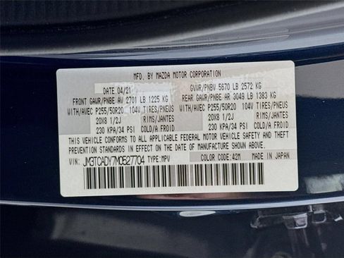 Used 2021 MAZDA CX-9 Grand Touring FWD image 35