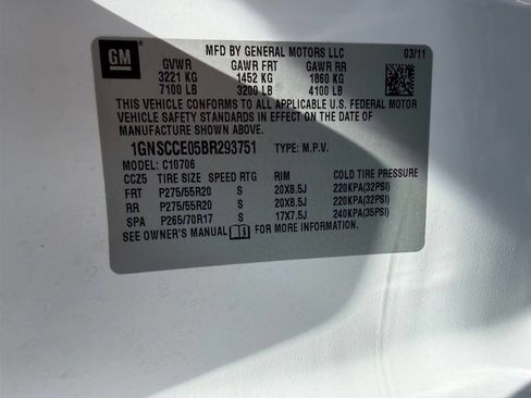 Used 2011 Chevrolet Tahoe LTZ RWD image 26
