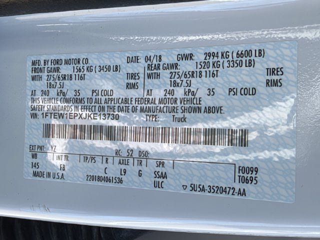 Used 2018 Ford F150 XLT w/ Equipment Group 302A Luxury AWD/4WD image 28