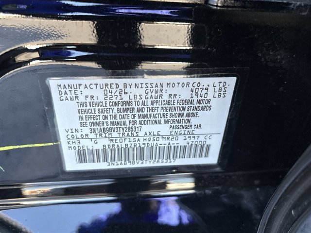 Used 2026 Nissan Sentra S w/ S Cold Weather Package FWD image 32