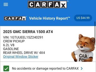 Used 2025 GMC Sierra 1500 AT4 w/ AT4 Preferred Package video 3