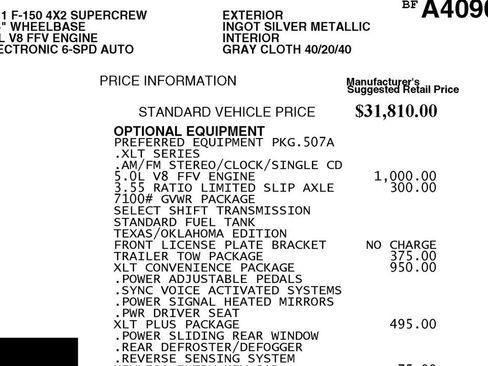 Used 2011 Ford F150 XLT w/ XLT Chrome Pkg image 16