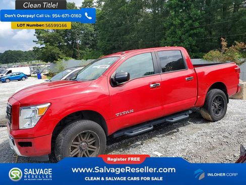 Used 2021 Nissan Titan SV w/ SV Convenience Package RWD image 1