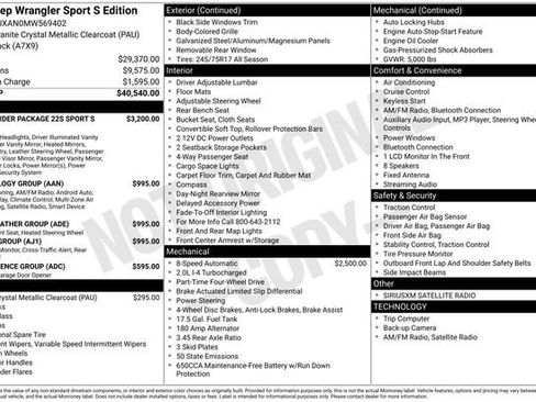 Used 2021 Jeep Wrangler Sport S image 44