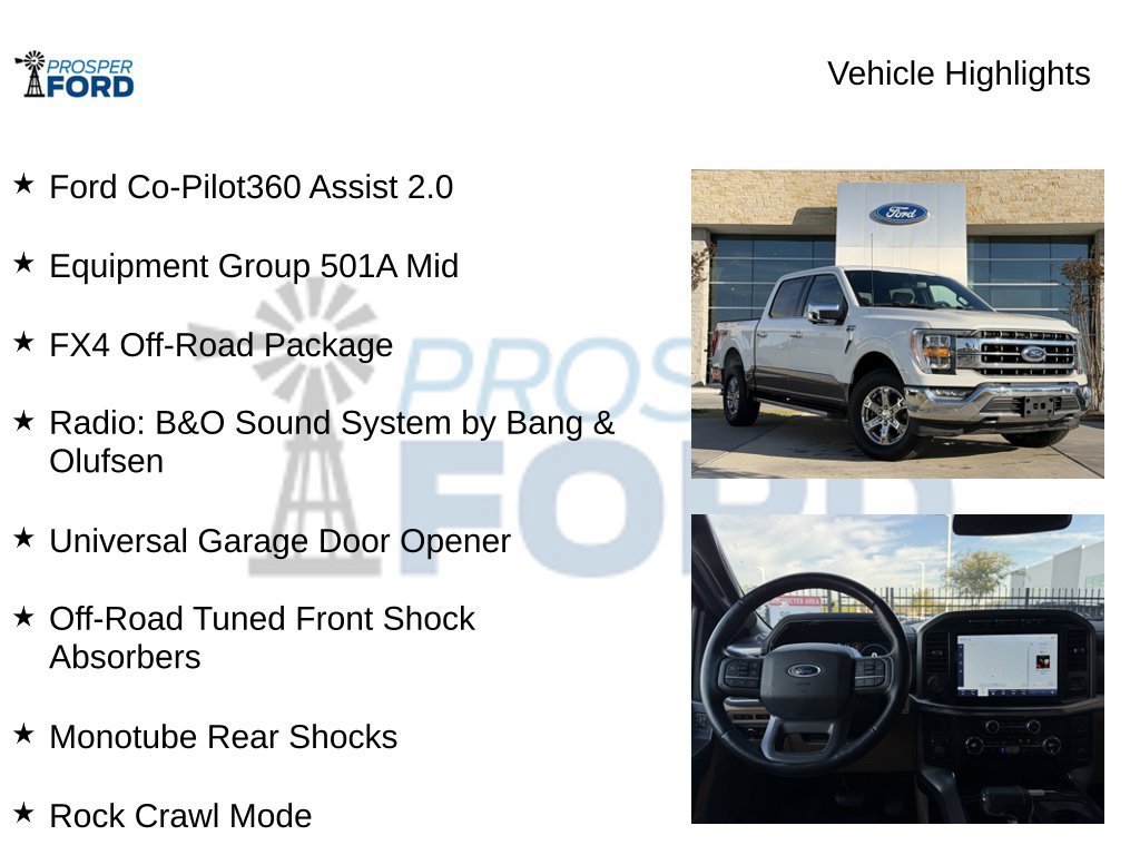 Used 2021 Ford F150 Lariat AWD/4WD image 5
