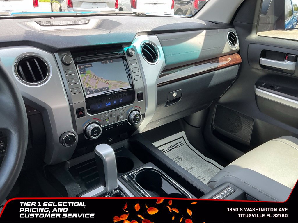 Used 2017 Toyota Tundra Limited w/ Limited Premium Package AWD/4WD image 42