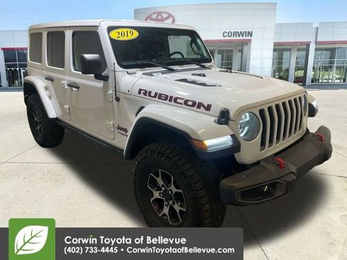 Used 2019 Jeep Wrangler Unlimited Rubicon w/ Uconnect 4C Nav & Sound Group image 2