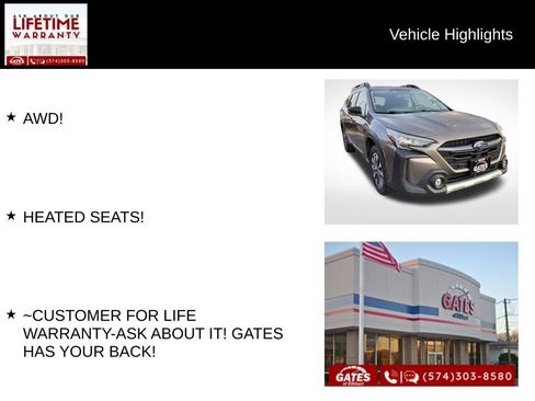 Used 2024 Subaru Outback Limited AWD/4WD image 8