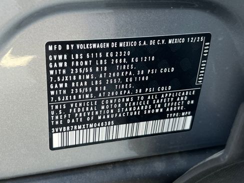 New 2026 Volkswagen Tiguan S image 31