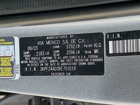 Certified 2024 Kia Forte LXS FWD image 30