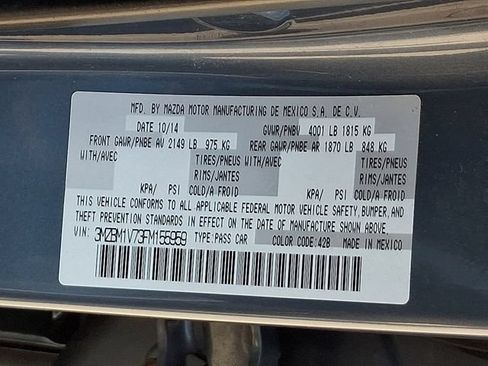 Used 2015 MAZDA MAZDA3 i Touring w/ Technology Package FWD image 29