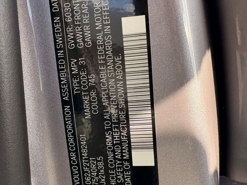 Certified 2026 Volvo XC90 B6 Ultra w/ Protection Package image 20