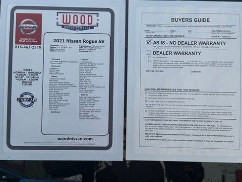 Used 2021 Nissan Rogue SV image 10