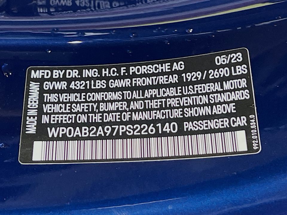 Certified 2023 Porsche 911 Dakar AWD/4WD image 33