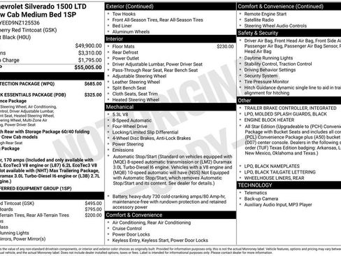 Used 2022 Chevrolet Silverado 1500 RST w/ Bed Protection Package AWD/4WD image 2