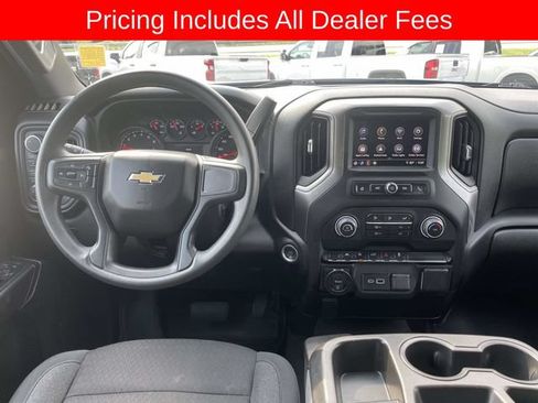 Used 2024 Chevrolet Silverado 1500 Custom w/ Turbomax Blackout Package AWD/4WD image 16