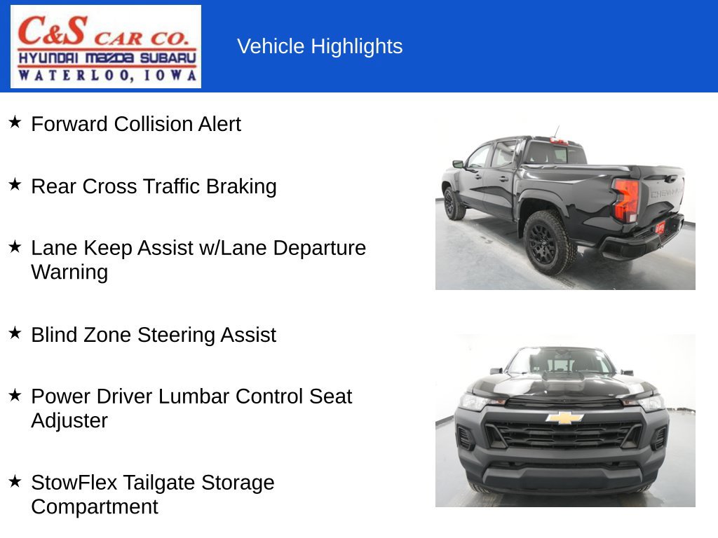 Used 2023 Chevrolet Colorado W/T w/ WT Convenience Package II AWD/4WD image 26