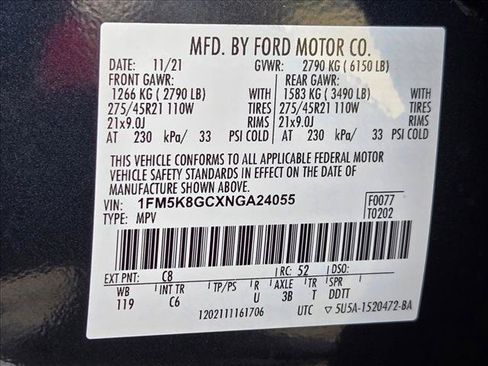Used 2022 Ford Explorer ST w/ Equipment Group 401A AWD/4WD image 22
