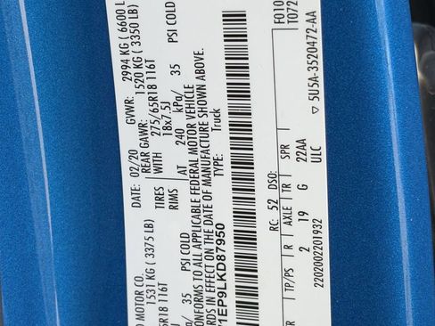 Used 2020 Ford F150 XLT w/ Equipment Group 301A Mid image 31