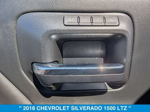 Used 2018 Chevrolet Silverado 1500 LTZ Z71 w/ LTZ Plus Package AWD/4WD image 12