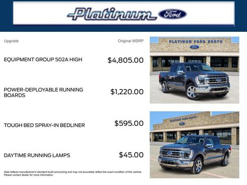 Used 2023 Ford F150 Lariat w/ Equipment Group 502A High image 11