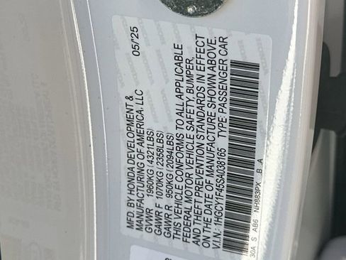 New 2025 Honda Accord SE image 28