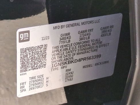 Certified 2023 Chevrolet Suburban LS w/ Driver Alert Package AWD/4WD image 33