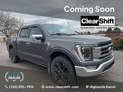 Used 2021 Ford F150 Lariat w/ Equipment Group 502A High image 1